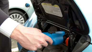 Fast-Charging Electric Vehicle